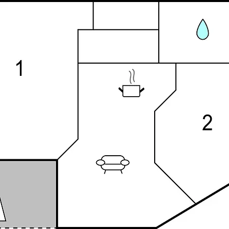 Apartment Bad, Lejl, 106